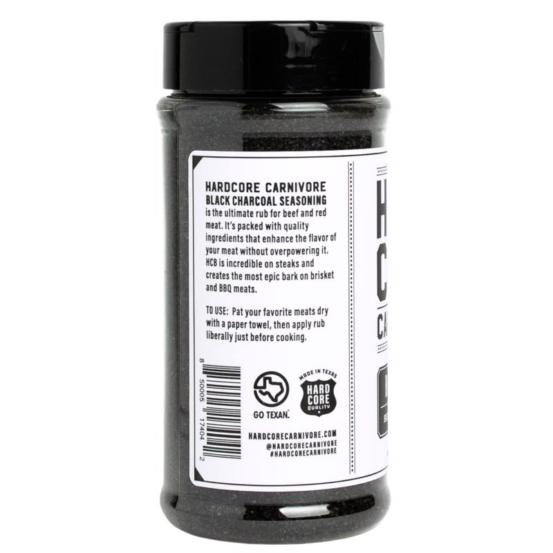 Hardcore Carnivore Black Bar-B-Q Rub/Seasoning 13 oz