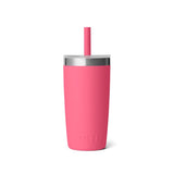 YETI Rambler Jr 10 oz Tropical Pink BPA Free Kids Cups with Silicone Straw