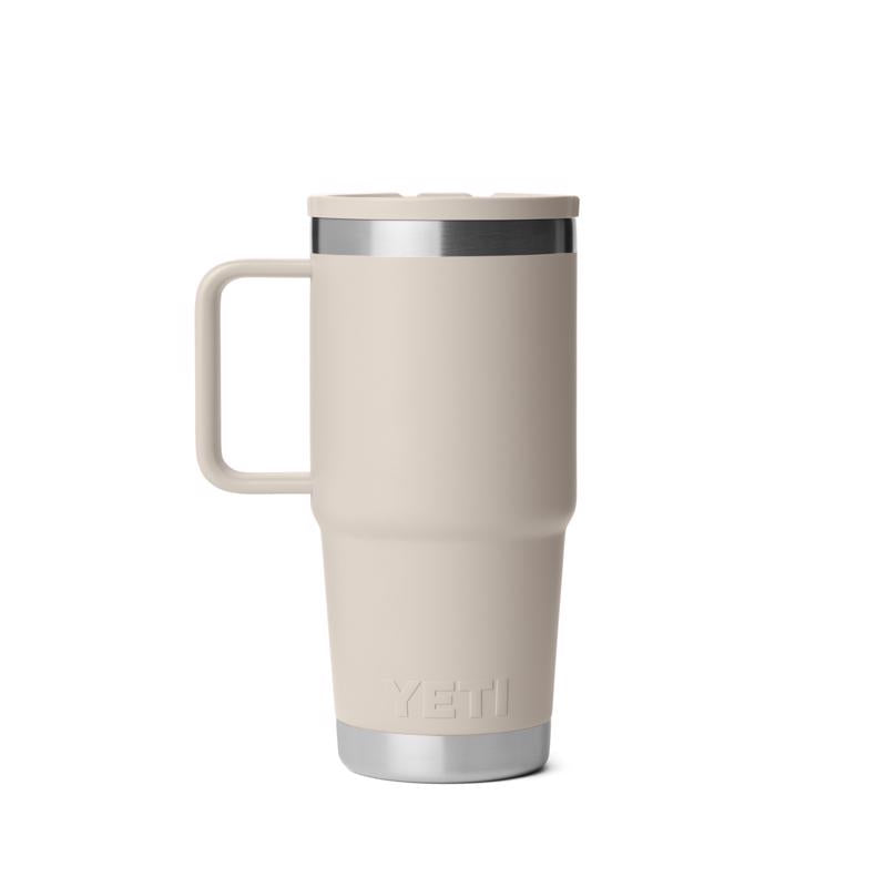 YETI Rambler 20 oz Cape Taupe BPA Free Travel Straw Mug