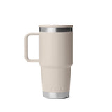 YETI Rambler 20 oz Cape Taupe BPA Free Travel Straw Mug