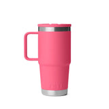 YETI Rambler 20 oz Tropical Pink BPA Free Travel Straw Mug