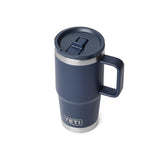YETI Rambler 20 oz Navy BPA Free Travel Straw Mug