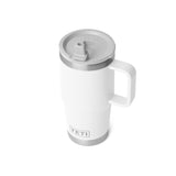 YETI Rambler 20 oz White BPA Free Travel Straw Mug