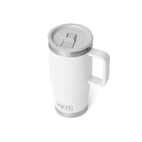 YETI Rambler 20 oz White BPA Free Travel Straw Mug