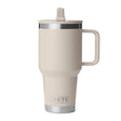 YETI Rambler 30 oz Cape Taupe BPA Free Travel Straw Mug