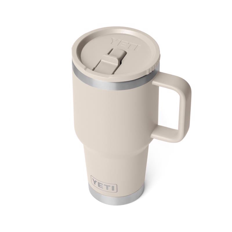 YETI Rambler 30 oz Cape Taupe BPA Free Travel Straw Mug