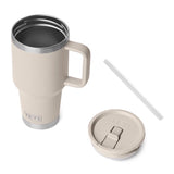 YETI Rambler 30 oz Cape Taupe BPA Free Travel Straw Mug