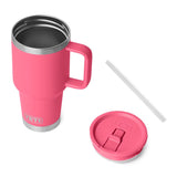 YETI Rambler 30 oz Tropical Pink BPA Free Travel Straw Mug