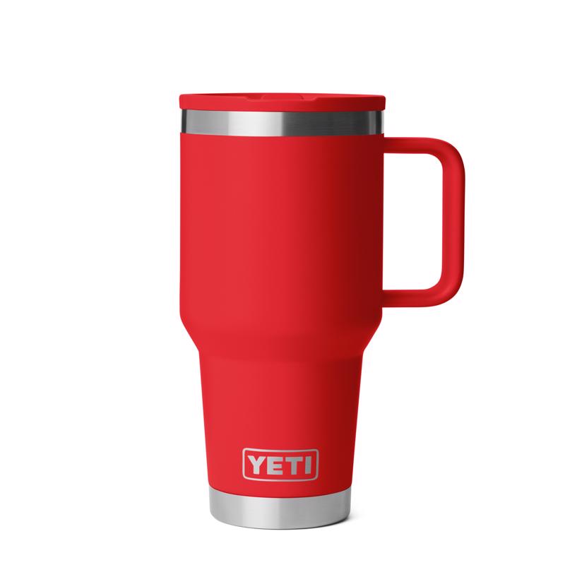 YETI Rambler 30 oz Rescue Red BPA Free Travel Straw Mug