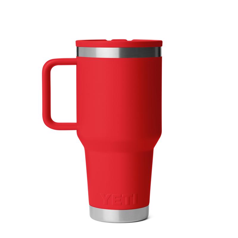YETI Rambler 30 oz Rescue Red BPA Free Travel Straw Mug