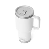 YETI Rambler 30 oz White BPA Free Travel Straw Mug