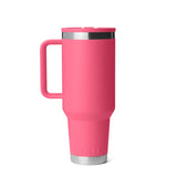 YETI Rambler 40 oz Tropical Pink BPA Free Travel Straw Mug