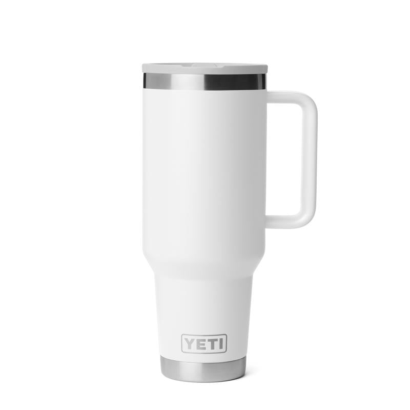 YETI Rambler 40 oz White BPA Free Travel Straw Mug