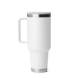 YETI Rambler 40 oz White BPA Free Travel Straw Mug