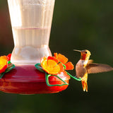 More Birds Hummingbird 25 oz Plastic Nectar Bird Feeder 4 ports