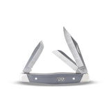 Buck Knives 301 Stockman Gray 420 HC Stainless Steel > 6 in. Pocket Knife
