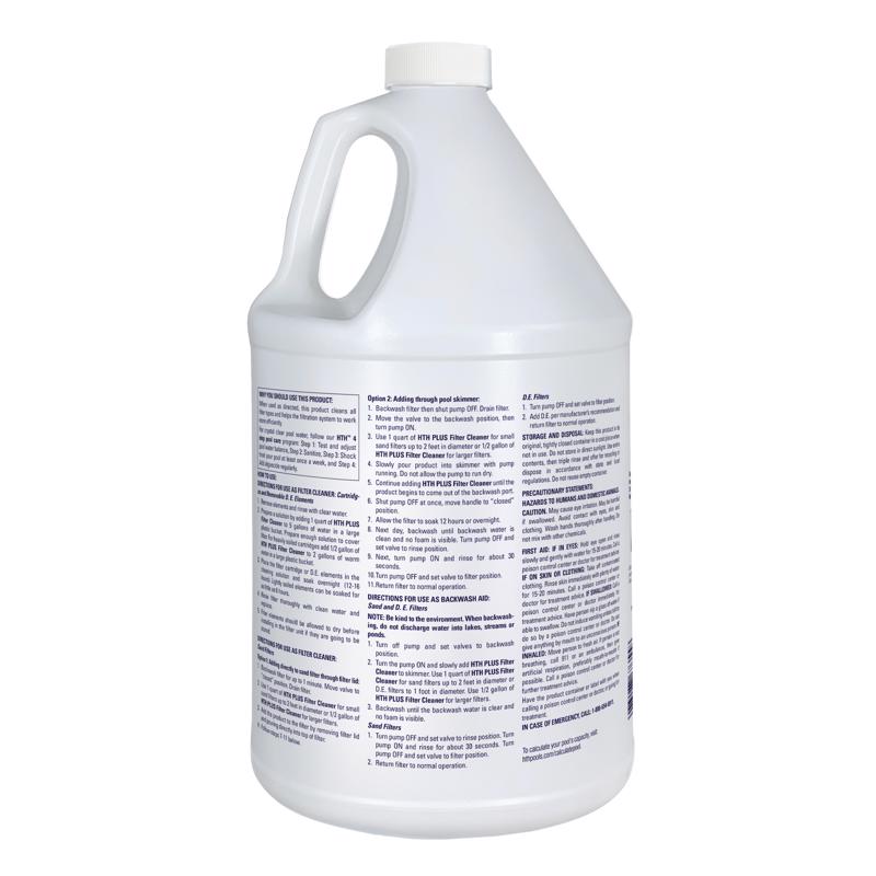 HTH Plus Filter Cleaner 1 gal