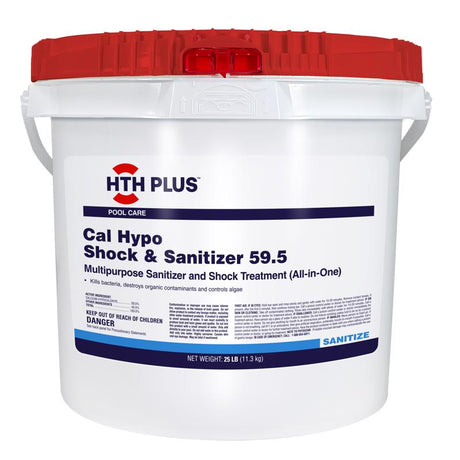 HTH Plus Granule Cal-Shock 25 lb. capacity
