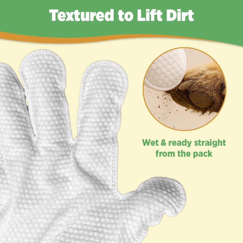 Wondurdog Wondurwipes White Unscented All Pets Glove Wipes 1.5 oz 1 pk