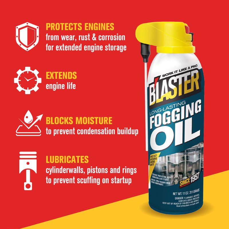 Blaster Aerosol Fogging Oil 12 oz 1 pk