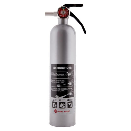 First Alert Designer 2-1/2 lb Fire Extinguisher For Household OSHA/US Coast Guard Agency Approval