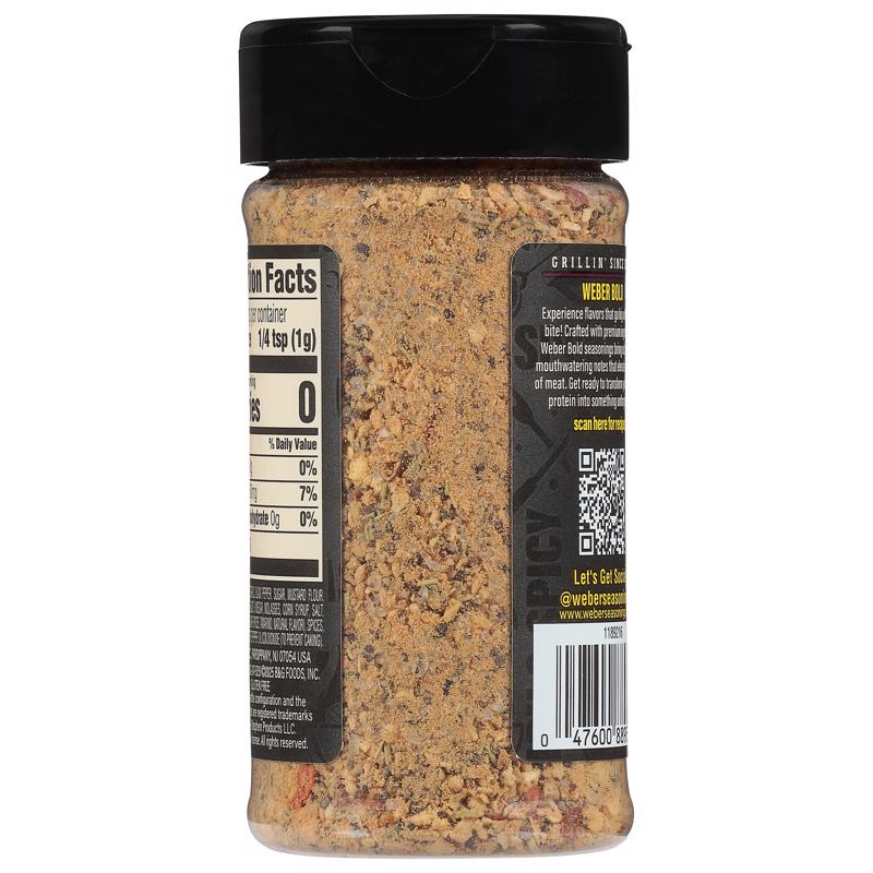 Weber Bold Steakhouse Reserve Seasoning 6.9 oz