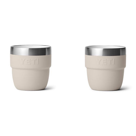 YETI Rambler 4 oz Cape Taupe BPA Free Insulated Cup Set