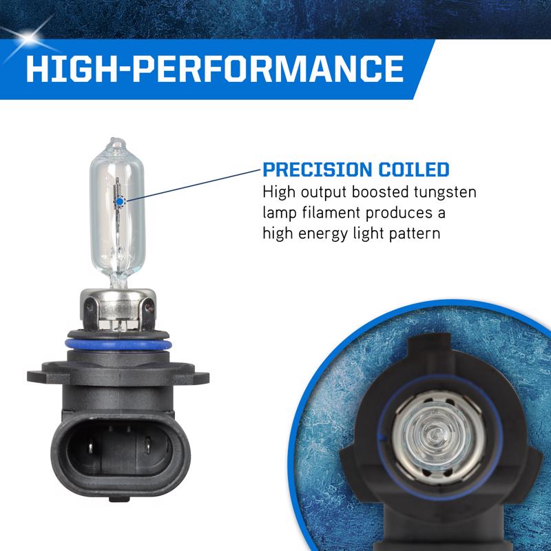 Peak Power Vision Halogen Forward Lighting Automotive Bulb 9005