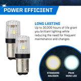 Peak LED Forward Lighting Miniature Automotive Bulb 1157
