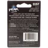 Peak LED Forward Lighting Miniature Automotive Bulb 3157