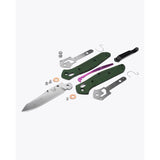 Benchmade Green S30V Steel > 6 in. Folding Knife