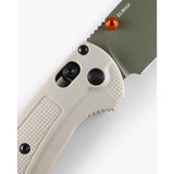 Benchmade Tan Elmax Stainless Powder Steel > 6 in. Folding Knife