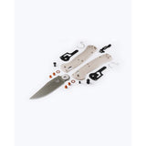 Benchmade Tan Elmax Stainless Powder Steel > 6 in. Folding Knife