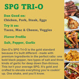 Dan-O's SPG TRI-O Seasoning 4.4 oz