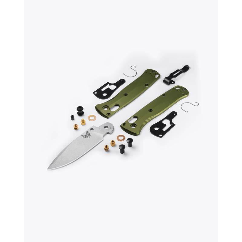 Benchmade Woodland Green S90V Stainless Steel > 6 in. Folding Knife