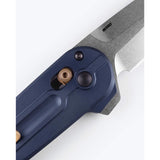Benchmade Crater Blue M390 Stainless Steel > 6 in. Folding Knife