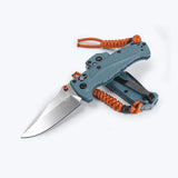 Benchmade Depth Blue MagnaCut Stainless Steel > 6 in. Folding Knife