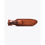 Benchmade Dark Brown Wood S30V Steel > 6 in. Stabilized Wood Fixed Blade Knife