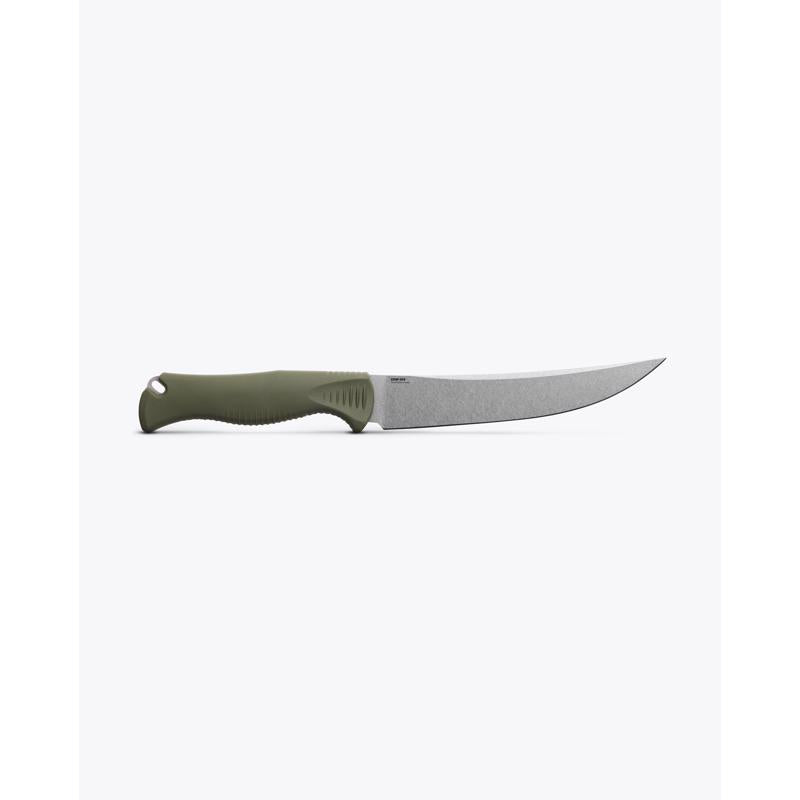 Benchmade Dark Olive 154CM Stainless Steel > 6 in. Santoprene Fixed Hunting Knife