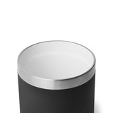 YETI Rambler 10 oz Black BPA Free Ceramic Lined Stackable Lowball Tumbler with MagSlider Lid