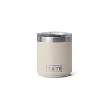 YETI Rambler 10 oz Cape Taupe BPA Free Ceramic Lined Stackable Lowball Tumbler with MagSlider Lid