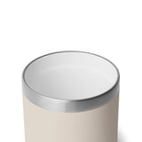 YETI Rambler 10 oz Cape Taupe BPA Free Ceramic Lined Stackable Lowball Tumbler with MagSlider Lid