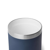 YETI Rambler 10 oz Navy BPA Free Ceramic Lined Stackable Lowball Tumbler with MagSlider Lid