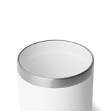 YETI Rambler 10 oz White BPA Free Ceramic Lined Stackable Lowball Tumbler with MagSlider Lid