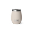 YETI Rambler 10 oz Cape Taupe BPA Free Ceramic Lined Wine Tumbler with MagSlider Lid