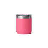 YETI Rambler 10 oz Tropical Pink BPA Free Ceramic Lined Stackable Lowball Tumbler with MagSlider Lid