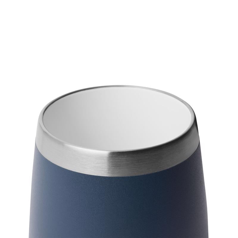 YETI Rambler 10 oz Navy BPA Free Ceramic Lined Wine Tumbler with MagSlider Lid