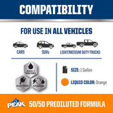 Peak NA Orange 50/50 Antifreeze/Coolant 1 gal