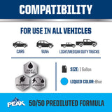 Peak Asian Blue 50/50 Antifreeze/Coolant 1 gal