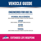 Peak Asian Red/Pink 50/50 Antifreeze/Coolant 1 gal